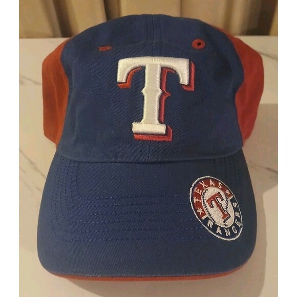 Texas Rangers Baseball Cap Unisex One Size Fan Favorite Red Blue Adjustable - Picture 2 of 6